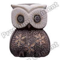 Wooden owl Base 3D Scan